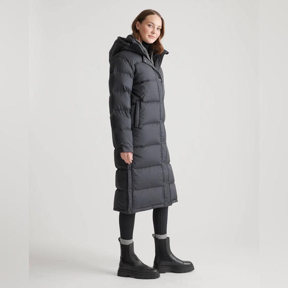 Quince Women Responsible Down Long
Puffer Jacket Black M - Picture 8 of 13